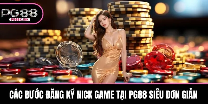Các bước đăng ký nick game tại PG88 siêu đơn giản